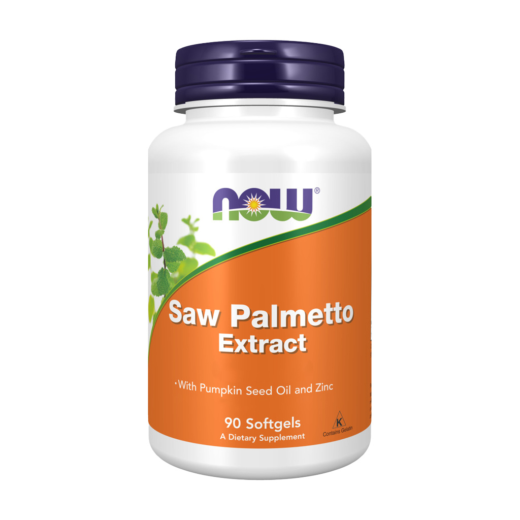 NOW Foods | Saw Palmetto Extract | with Pumpkin Seed Oil and Zinc 1000001925
