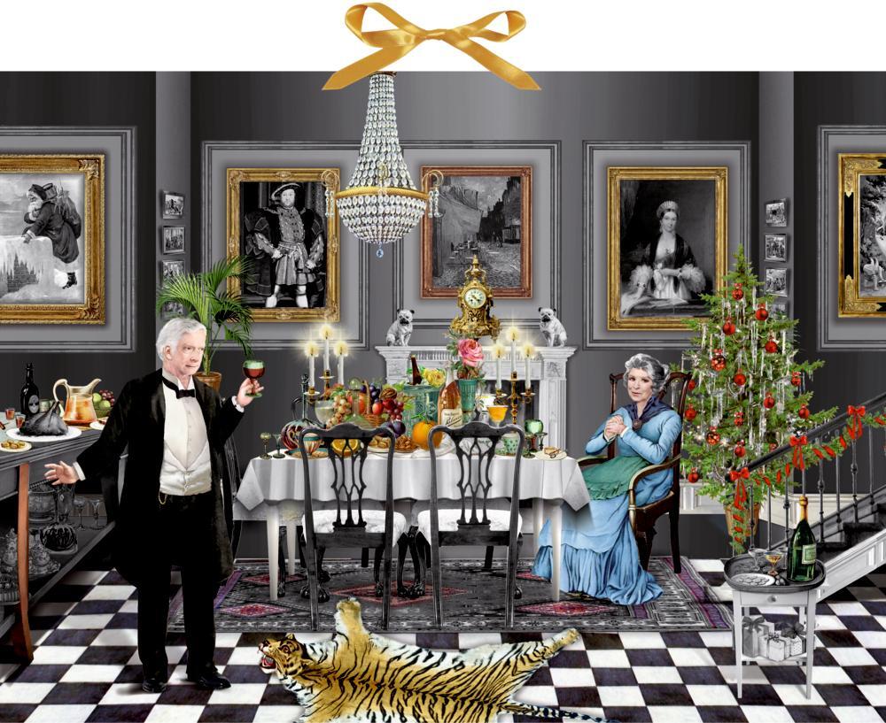 Adventný kalendár Zettel - Vianočná večera pre jedného