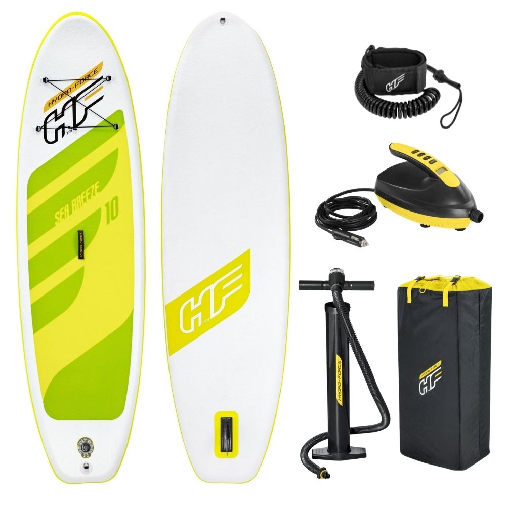 Bestway Sup Board - Hydro Force - Set Sea Breeze a elektrická vzduchová pumpa SUP 12V