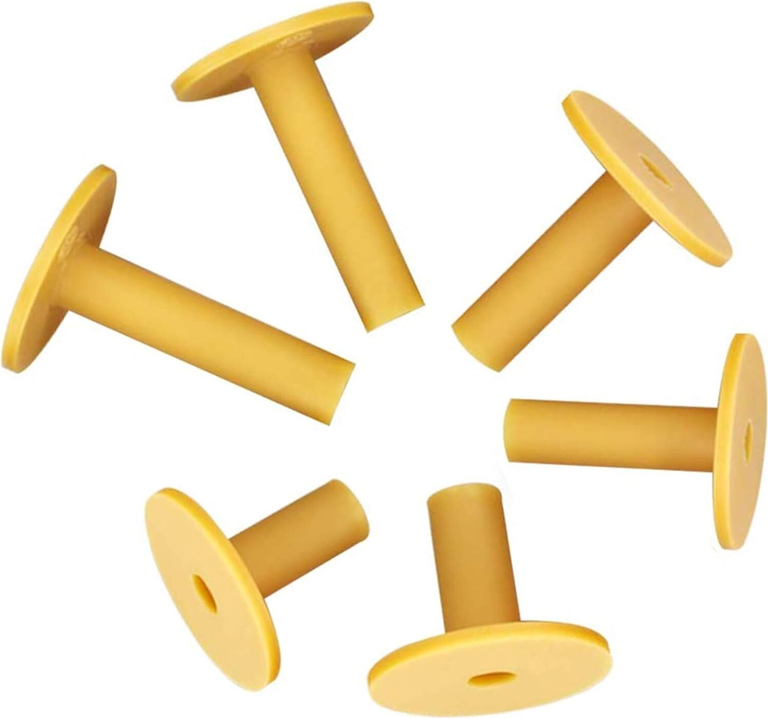 Jormftte Golf-Tees aus Gummi, unzerbrechliche Golf-Tees aus Gummi, Basis für Golf-Tees, Halter für Driving Range Tee, Driving-Übungsmatten in verschiedenen Größen, 35 mm, 45 mm, 55 mm, 60 mm, 75 mm, 80 mm, 6 Stück KAU-HT-LR-CPK-PH-20250822-23
