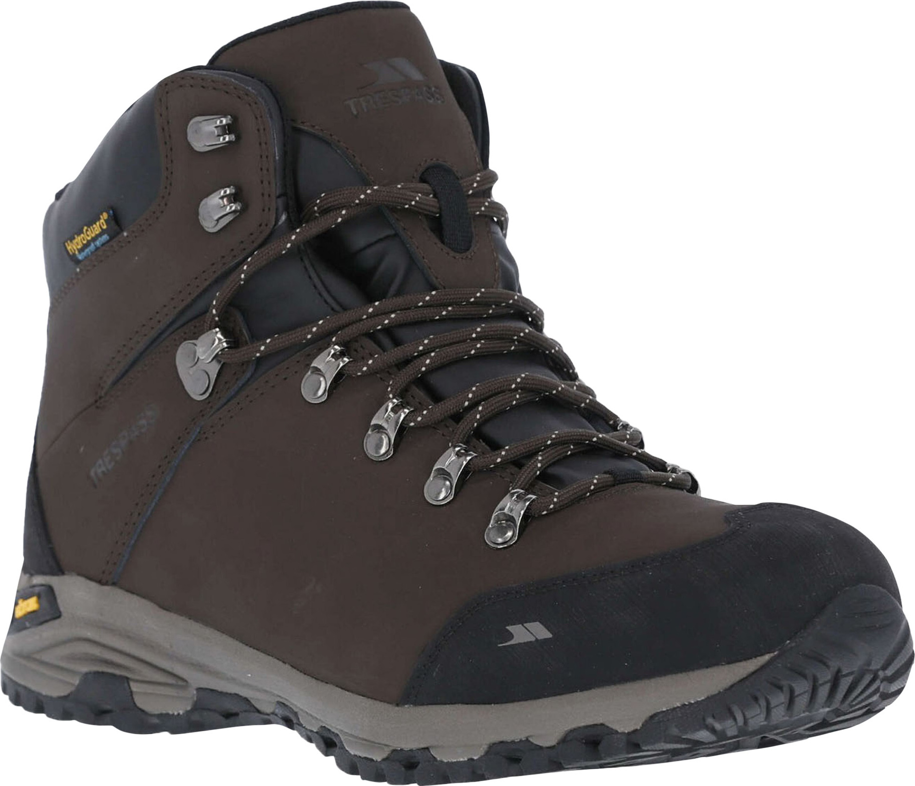 Trespass - Pánske turistické topánky "Gerrard", kožené TP5032 (40,5 EU) (Olive brown)