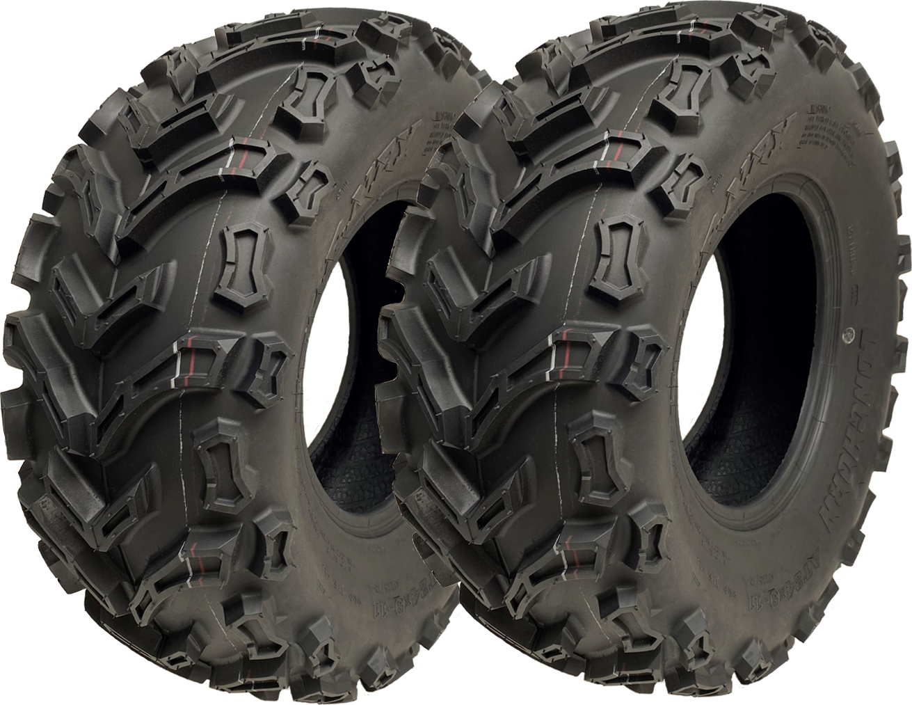 pneumatiky 24x9.00-11 Quad ATV 6ply Wanda P3128 bezdušové Speed &amp; Load 45J (sada 2)