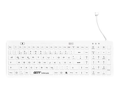 Gett Tkg-110-Gcq-Med-Am-Ip68-Backl-White-Usb KG24229
