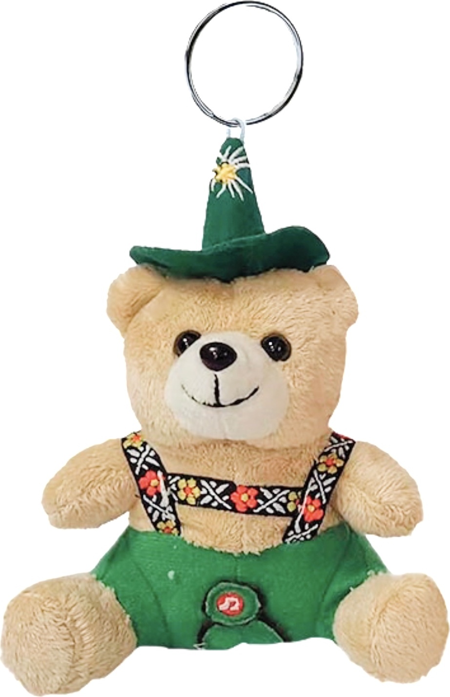 Euro Souvenirs Schlüsselanhänger Jodelbär 18 cm grün 30945 grün