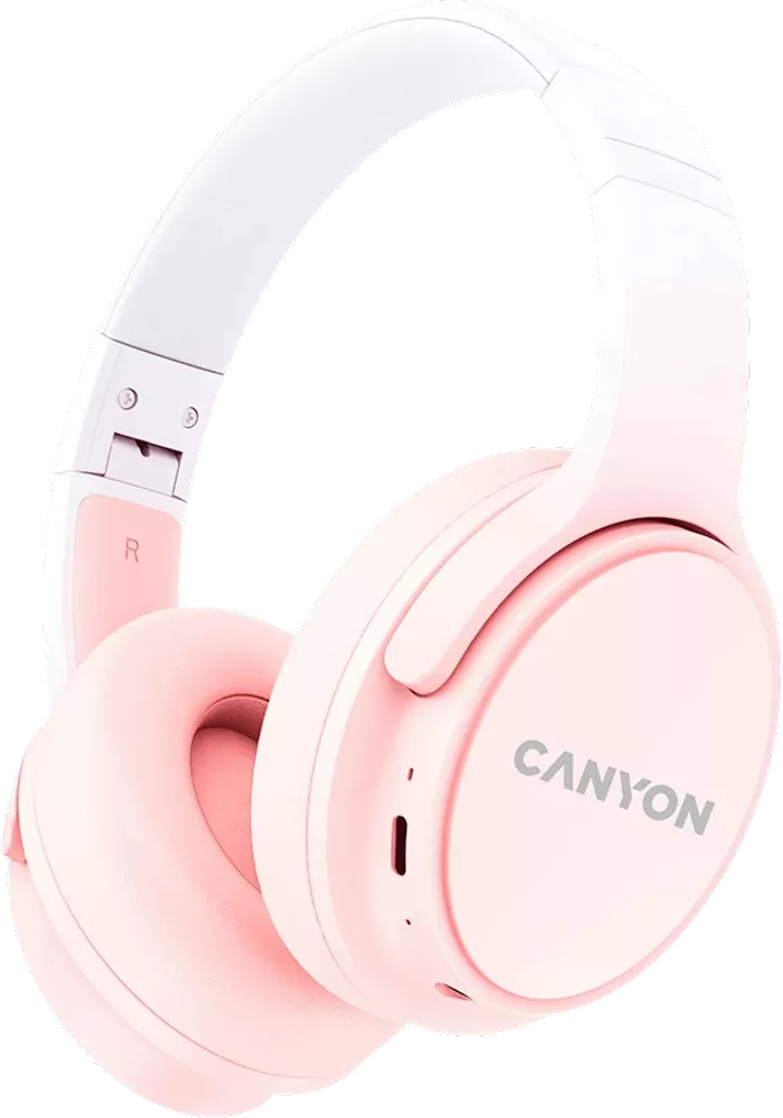 CANYON OnRiff 4 Kabelloser Over-Ear-Kopfhörer in Rosa CNS-CBTHS4P