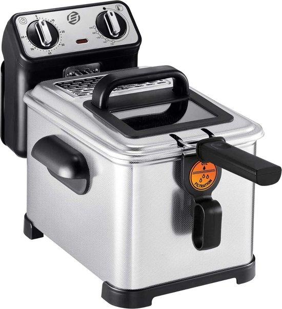 OEM Frittierpresse 4 Liter - Doppelte Frittierplatte - Frittiergerät - Frittierpannen 2026