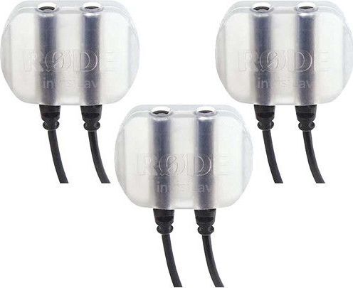 RODE RØDE invisiLav (3er Pack) Transparente invisiLav-Halterung de RØDE (Pack de 3) für Lavaliermikrofone, Pack de 3 INVISILAV 3