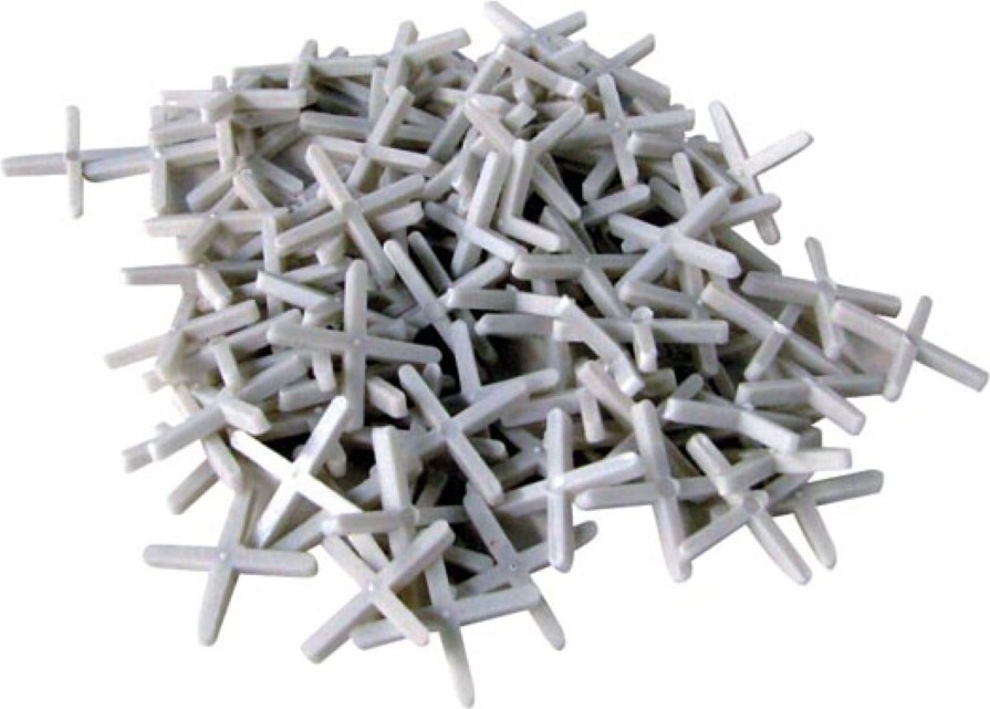 Velleman Group nv Toolland Fugenkreuz, 250 Stück, Kunststoff, Weiß, Fugenbreite 2 mm HE981001