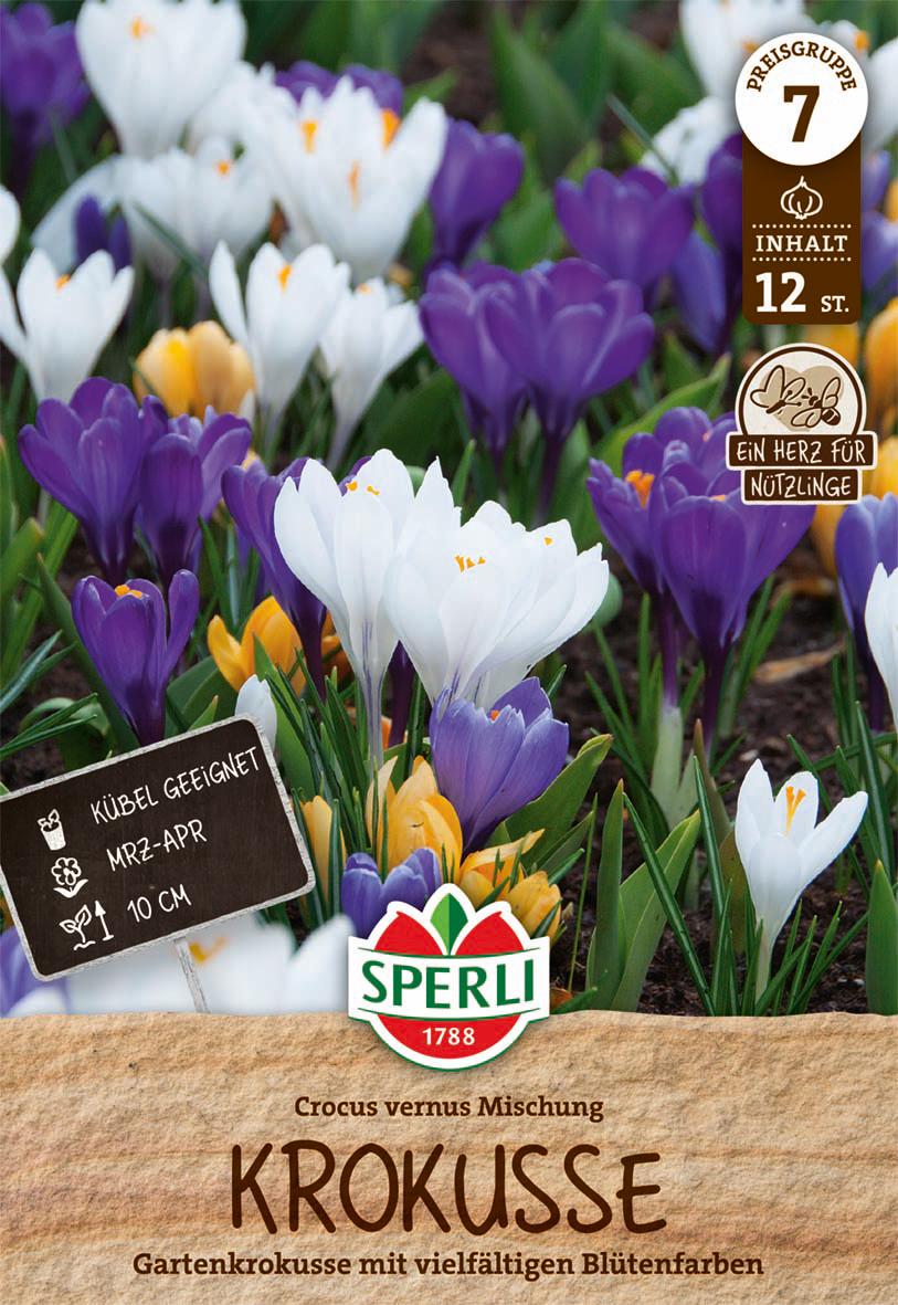 Sperli GmbH Sperli Krokusse vernus Mischung 15 Stück 459579
