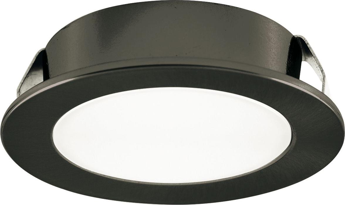 L&S Aufbauleuchte Nube 58 DualColor 3er Set schwarz - LED Deckenleuchte DualColor, 3000K/4000K, 3x2,5W, dimmbar, flächiges Licht, inkl. Netzgerät