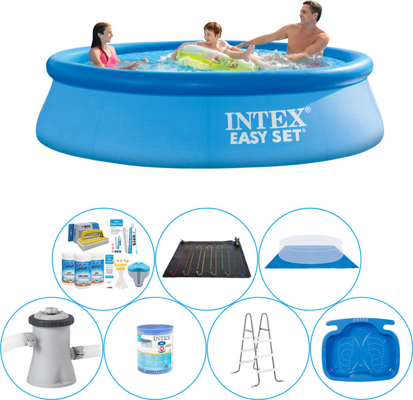 Balík bazénov - 8 kusov - Intex Easy Set Round 305x76 cm