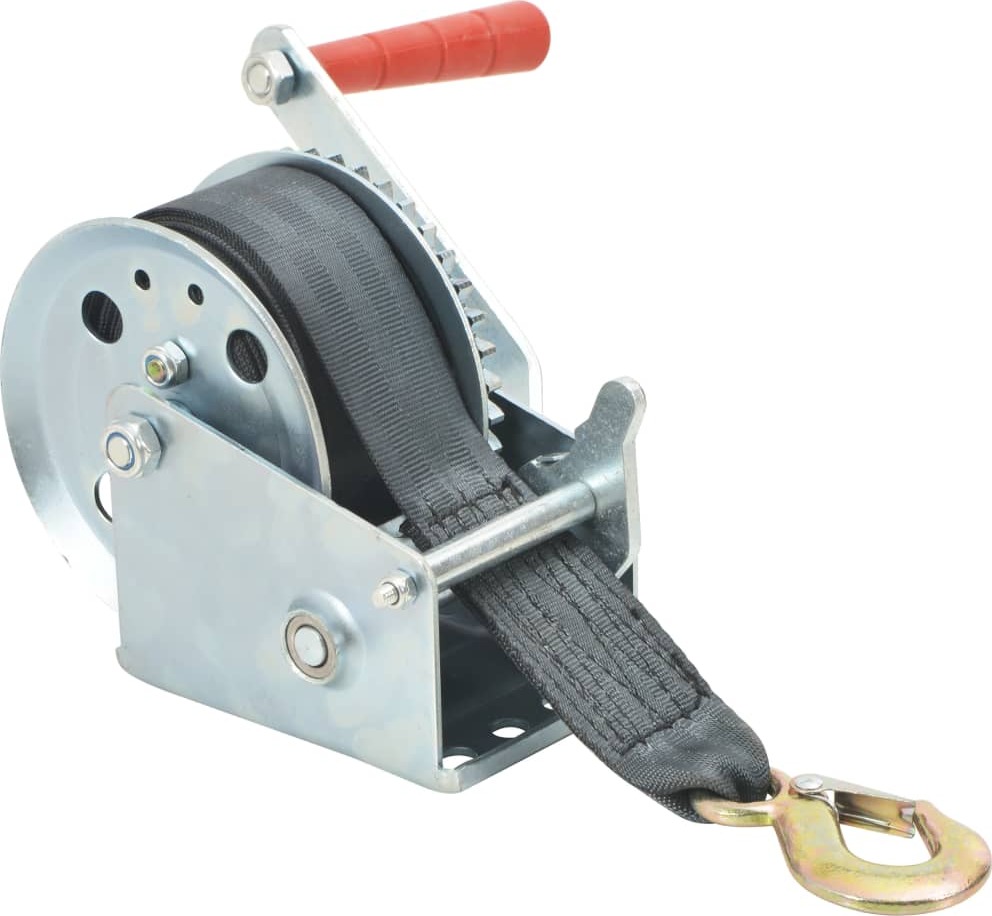 The Living Store Handwinde mit Gurt 540 kg