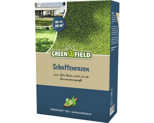 Greenfield Rasensamen Grenfield Schattenrasen 1 kg 50 m² 82447