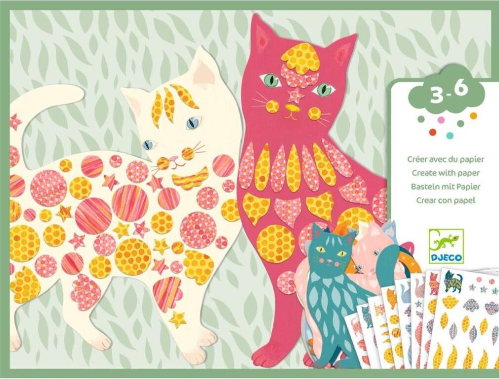 DJECO Djeco Kurkite su popieriumi - Elodies mielos kats