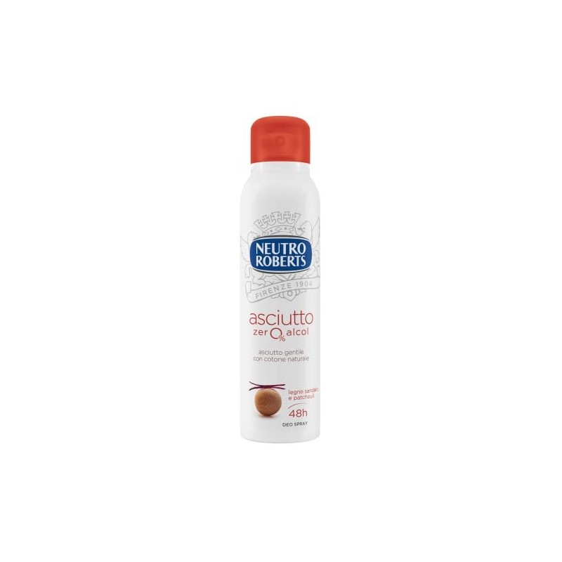 SWAY Neutro Roberts Asciutto Gentile Deodorant Spray – Sandelholz & Patchouli