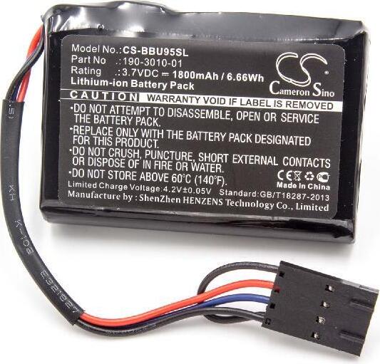 vhbw Akku Ersatz für 3Ware 190-3010-01 für Servoverstärker (1800 mAh, 3,7 V, Li-Ion) 140557571-1