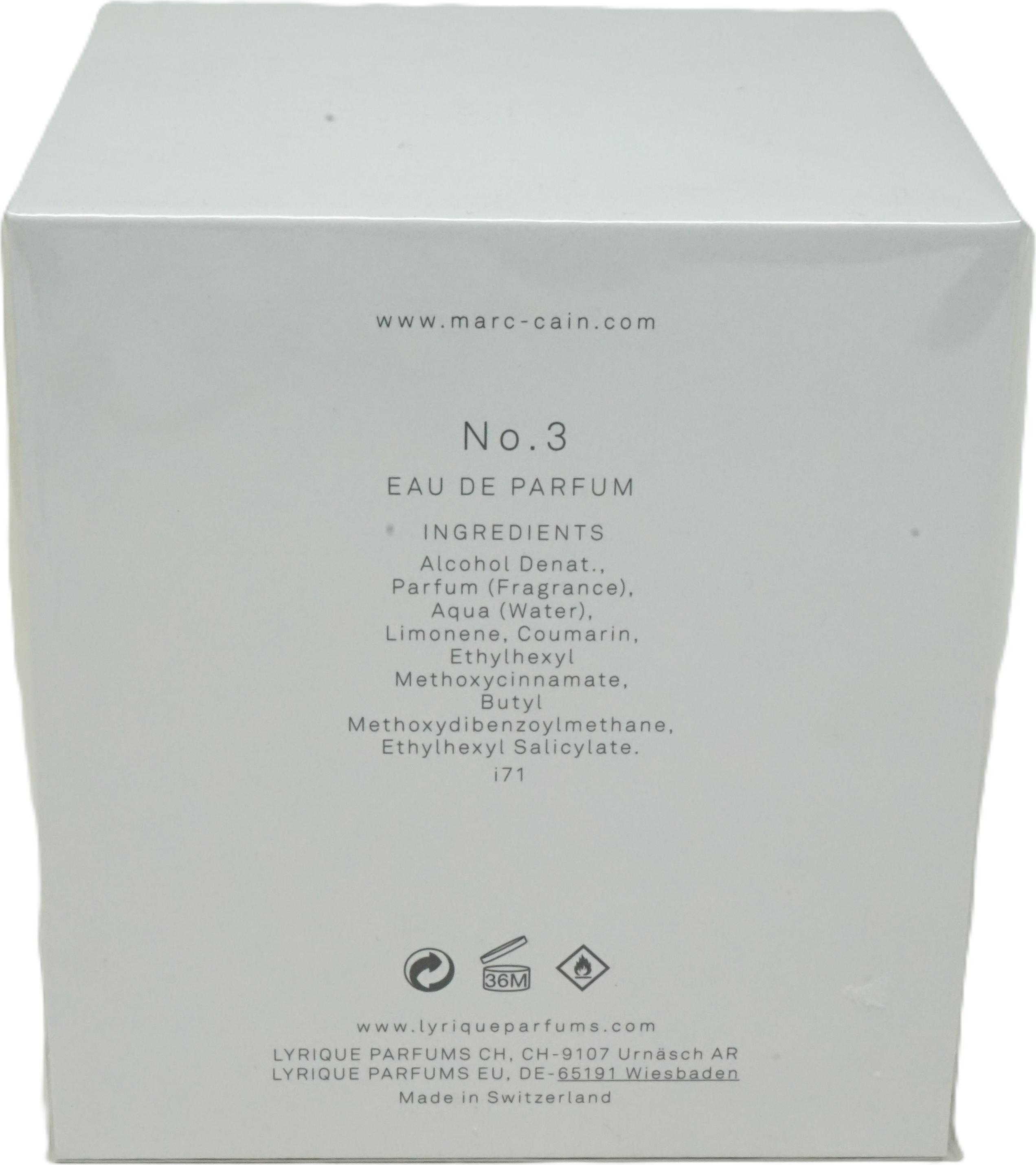 Lamborghini Lyrique Marccain Mysteriously No.3 Eau de Parfum 80 ml