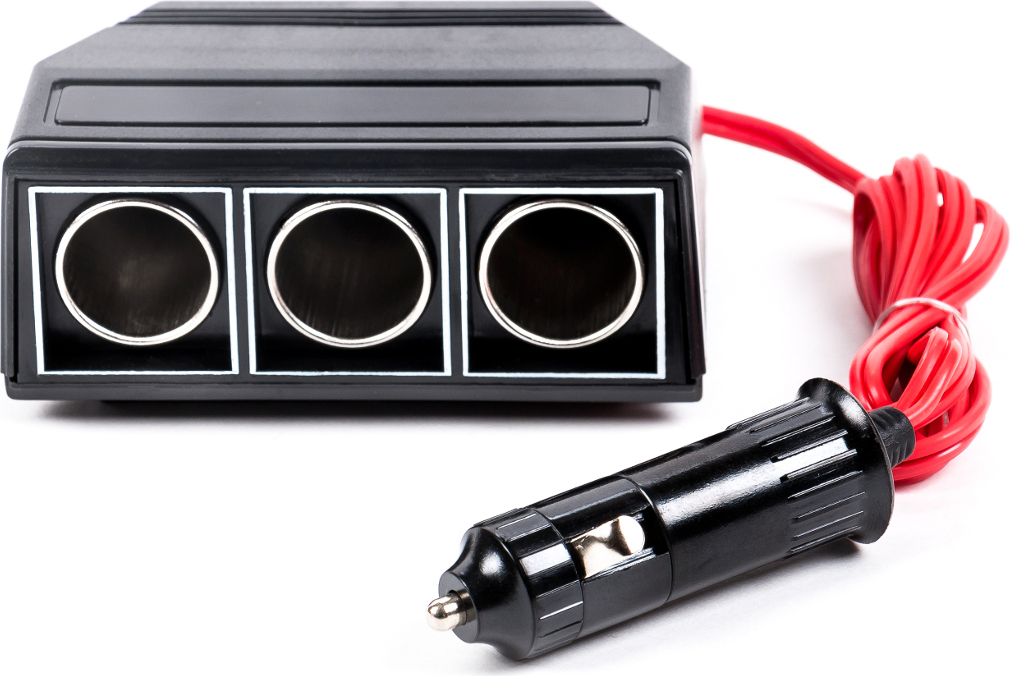 Auto KFZ Steckdose ALL Ride 3-fach, Einbau, hochbelastbar, 12/24V, 12A 18537