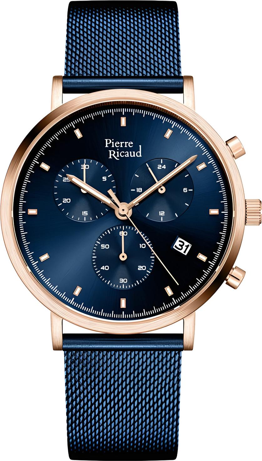 Pierre Ricaud Herrenuhr Pierre Ricaud Chronograph PierreRicaud-P60046.R115CH