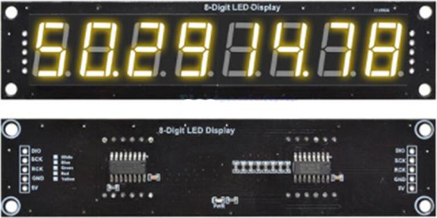 Funduino LED-Segmentanzeige, 8 Stellen, 74HC595, 0,56" - 5 Farben Farbe: Gelb LED-Segmentanzeige, 8 Stellen, 74HC595, 0,56" - 5 Farben : Gelb