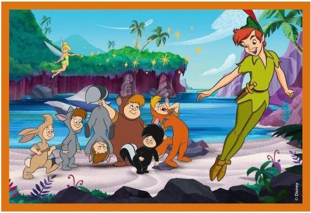 Clementoni Disney Classics 6 Würfel Puzzle Kinder - Geschicklichkeitsspiel für Kinder ab 3 Jahren - Sensorik- & Motorikspielzeug 40657