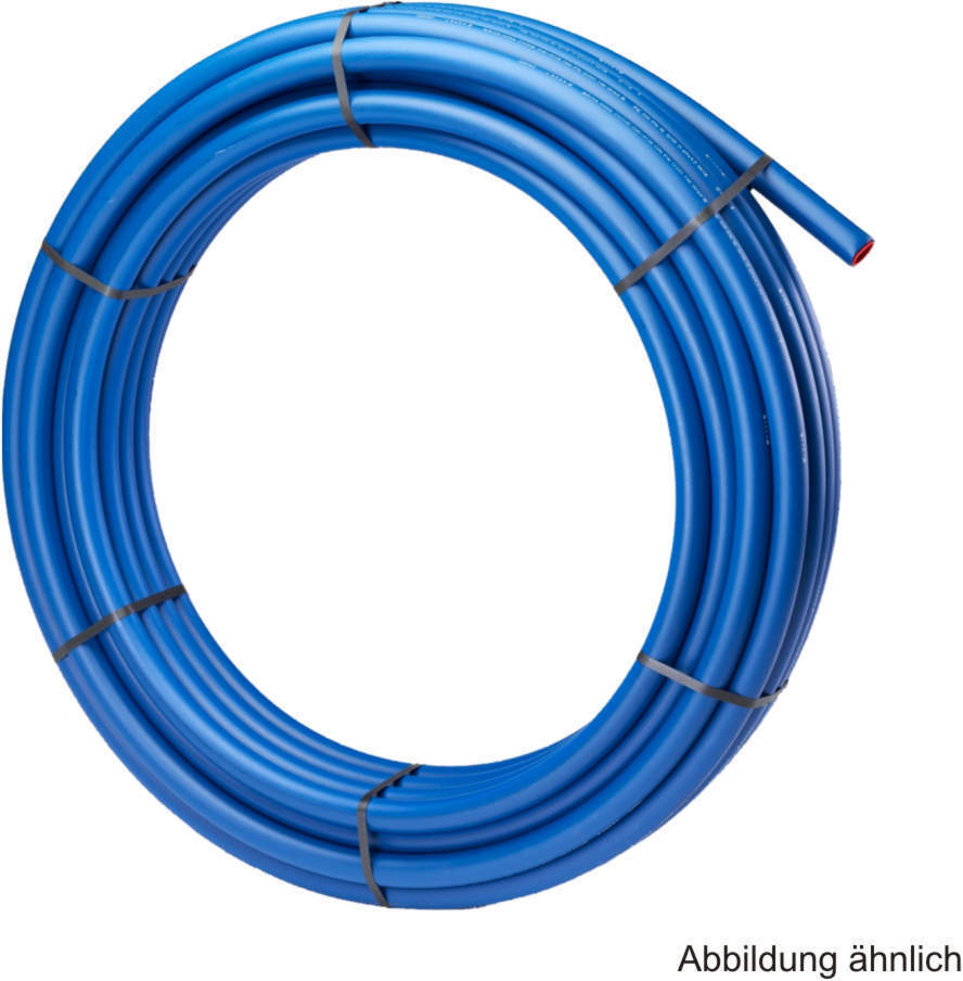 Aduxa PE-HD Rohr für Trinkwasser - Ringware 32 x 3,0 mm, Länge 25 m 323002512