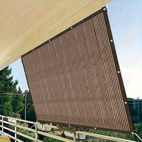 OEM Außen-Schattenetz für Reisen - braun, UV-schützend, langlebiges Sonnenschirmnetz für Picknicks und Strandbesuche - 3x4m 2026