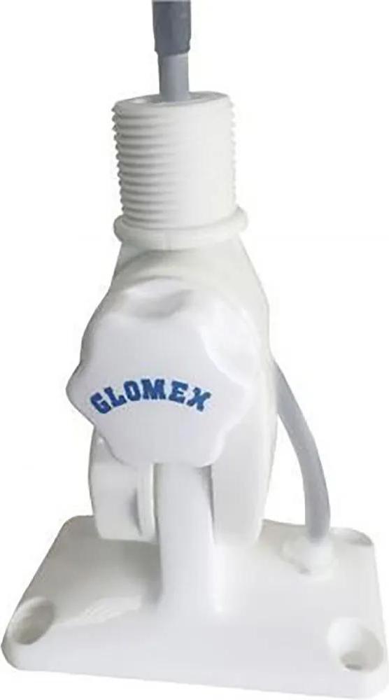 Glomex Nylon 4-wege-ratschenmontageknopf Verriegelung Weiß Weiß One Size GLORA135