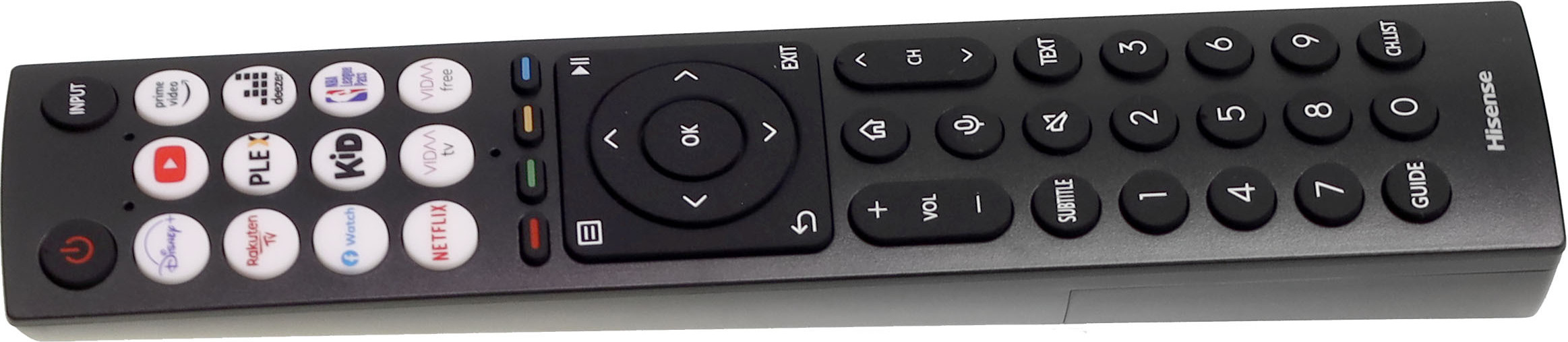 ALLIMITY ERF3D86H T313161 Sostituisci Vocale Telecomando adatto per Hisense 4K ULED QLED TV 48A85H 65A9H 55U7HQ 65A85H 55U8HQ 65U7HQ 55A85H 75U8HQ 65U8HQ 55U8HQ