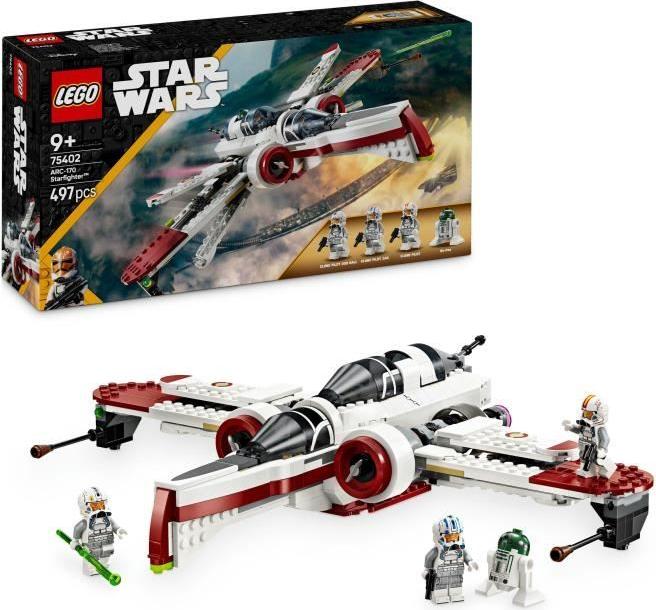 LEGO Star Wars ARC-170 Starfighter, La Revanche des Sith, 497 dielov, 4 minifigúrky, od 9 rokov