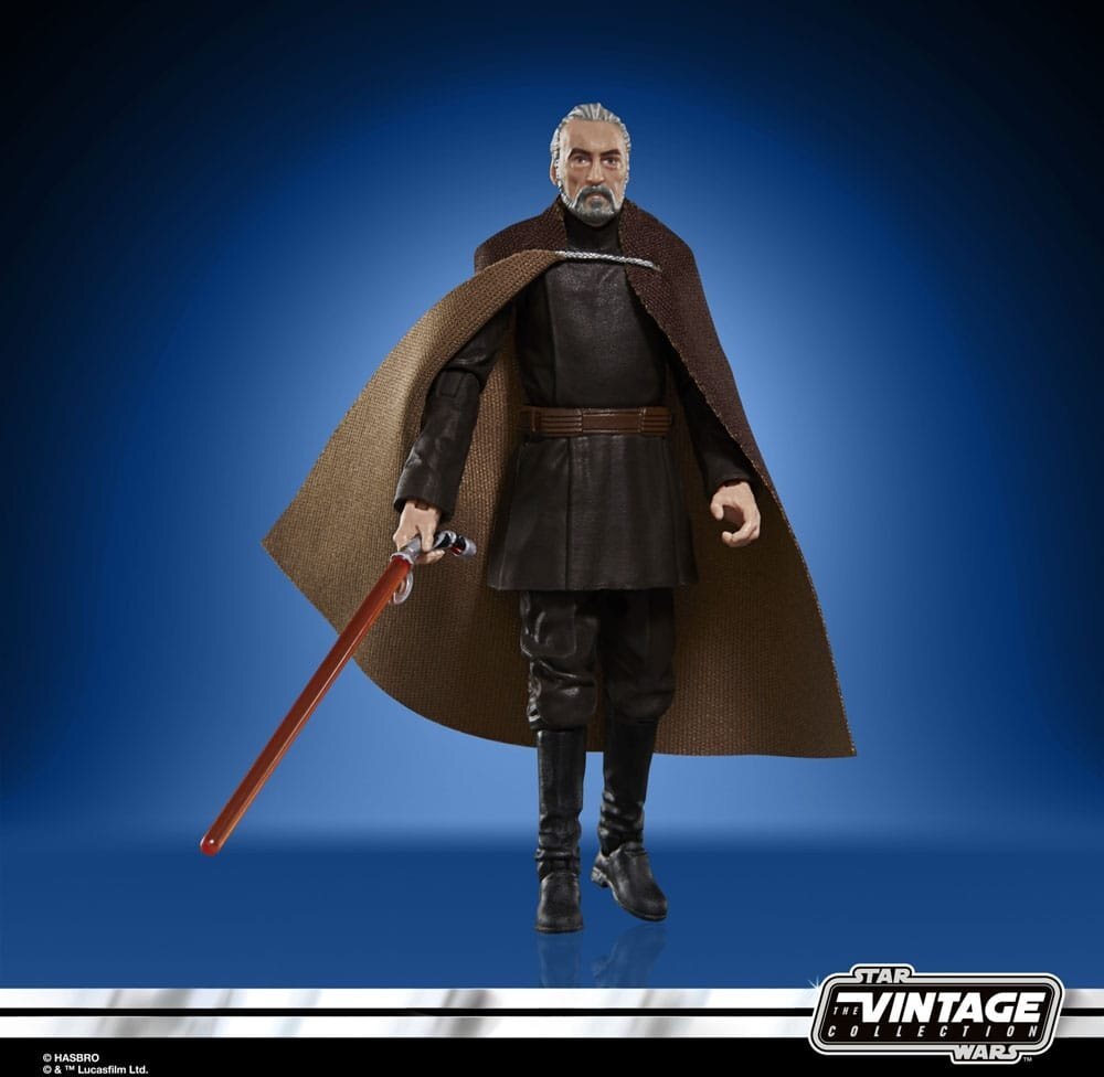 Hasbro Star Wars Episode II Vintage Collection Actionfigur Count Dooku 10 cm 11