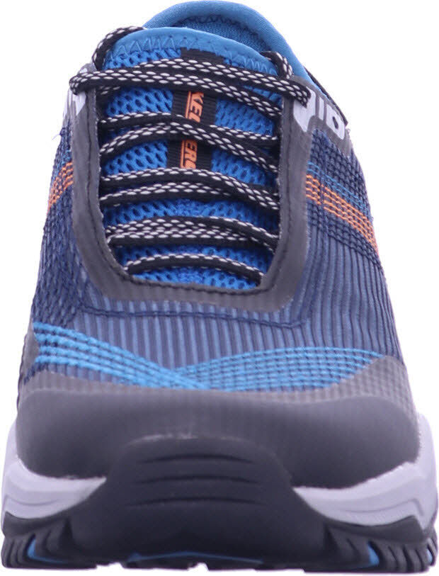Skechers Pánske športové papuče s gumovou podrážkou Blue