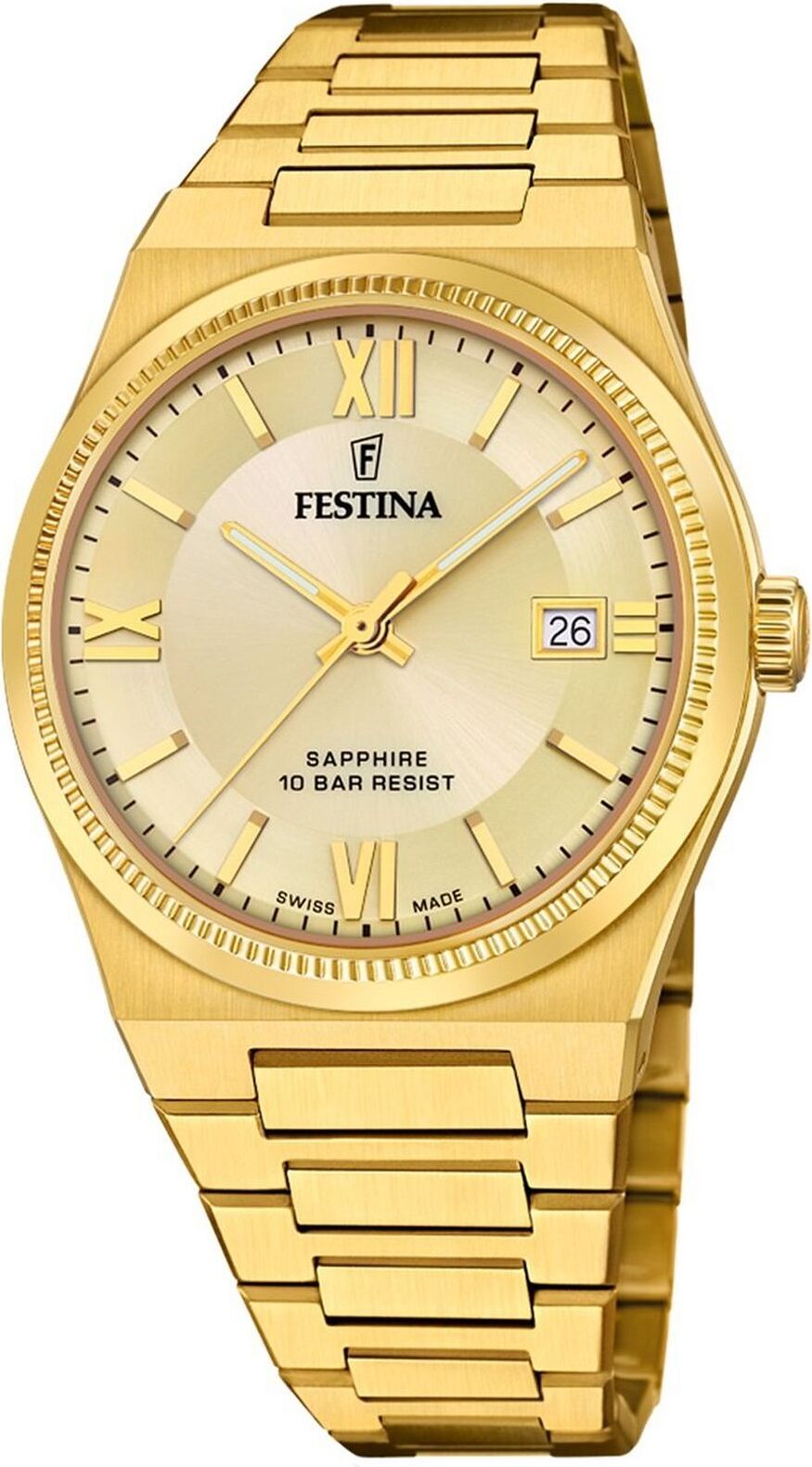 Festina - F20038/2 - Náramkové hodinky - Pánske