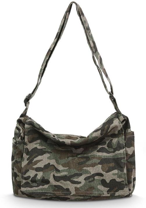 Unyqoos® Wasserabweisende Uni-Schultertasche für Arbeit, Schule & Reisen – Für 15-Zoll-Laptop, Oxford-Gewebe, verstellbarer Schultergurt