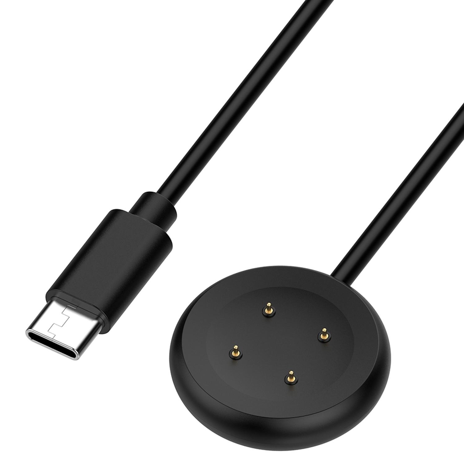 Nabíjací kábel pre inteligentné hodinky Fitbit Ace LTE s magnetickým konektorom USB-C, dĺžka 1 meter
