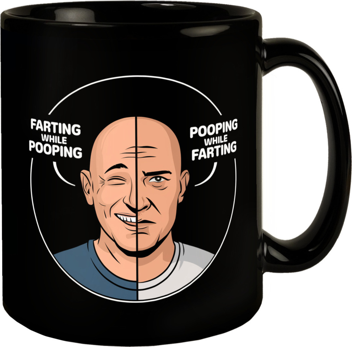 speecheese Männer Humor Tasse für Toilettengänger