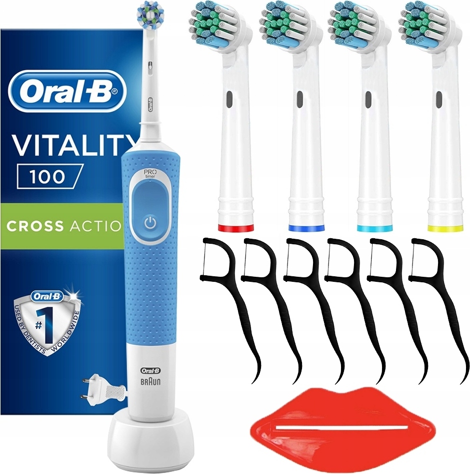 Elektrická Zubná Kefka Oral-B Cross + Príslušenstvo