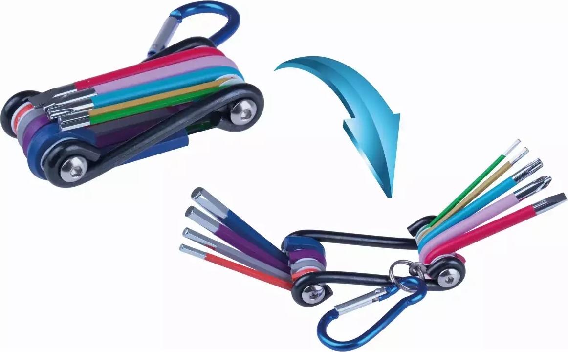 dedra Multitool - 9-Teiliges Fahrrad-Multitool - Ded06F243