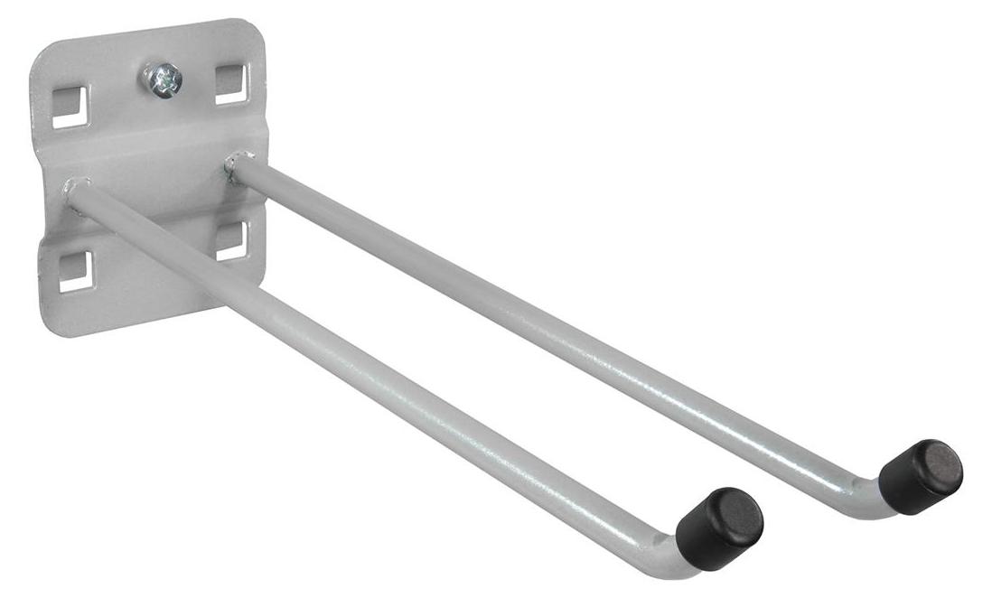 Werkzeughalter Lochwand ADB Werkzeughalter Mit Senkrechtem Hakenende – 6 Mm, Länge 150 Mm Für Lochwände Mit Eurolochung (10x10 Mm) – Pulverbeschichtet In Weissaluminium (RAL 9006 Werkzeughalter Lochwand ADB Werkzeughalter Mit Senkrechtem Hakenende – 6 Mm, Länge 150 Mm Für Lochwände Mit Eurolochung (10x10 Mm) – Pulverbeschichtet In Weissaluminium (RAL 9006