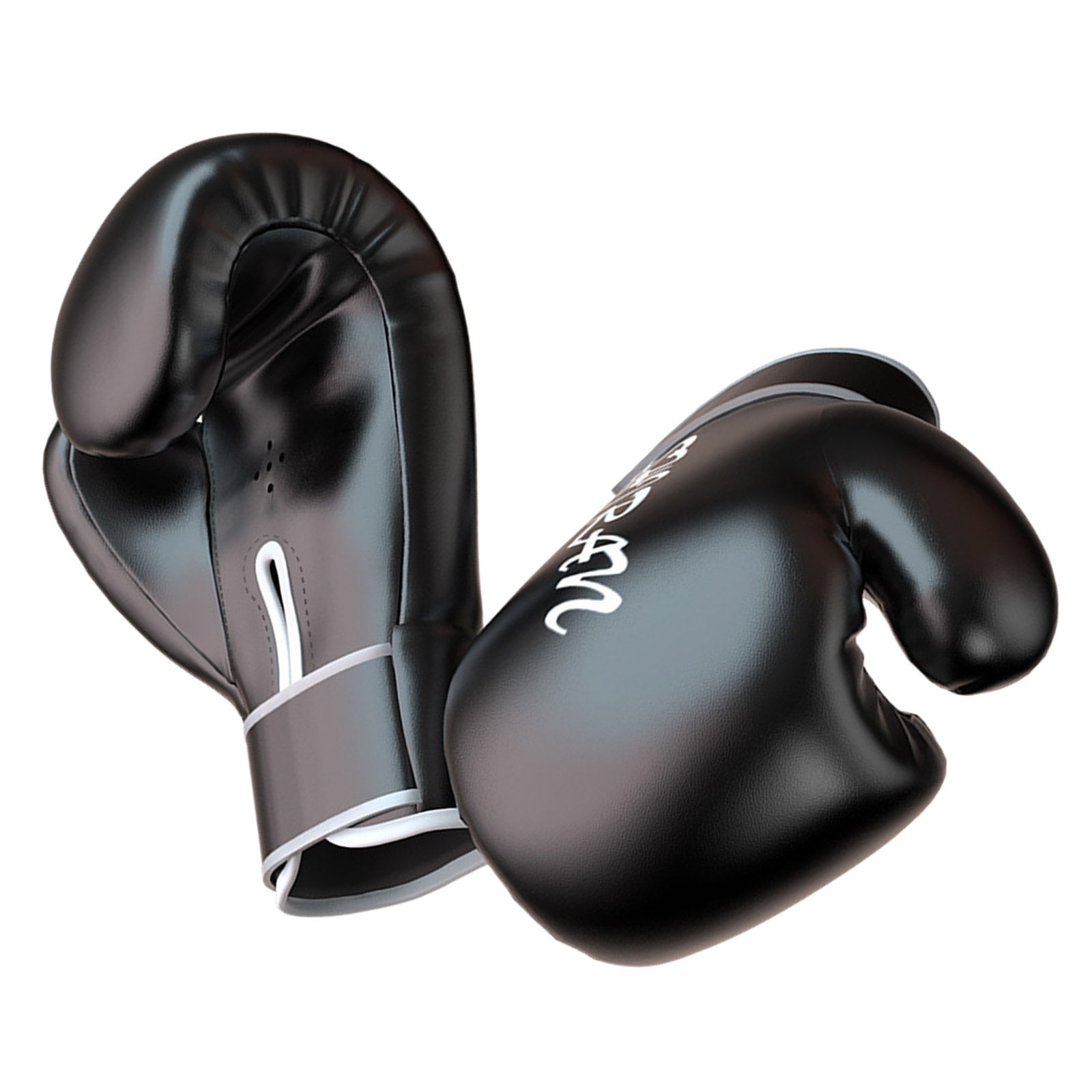 Boxhandschuhe 10 Oz Kickboxhandschuhe Boxen Handschuhe Training Weiß Metallic 