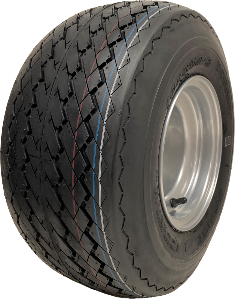 18x8.50-8 Golfový vozík Buggy koleso pneumatiky 4ply tráva ATV Quad pneumatiky na ráfiku Wanda P509