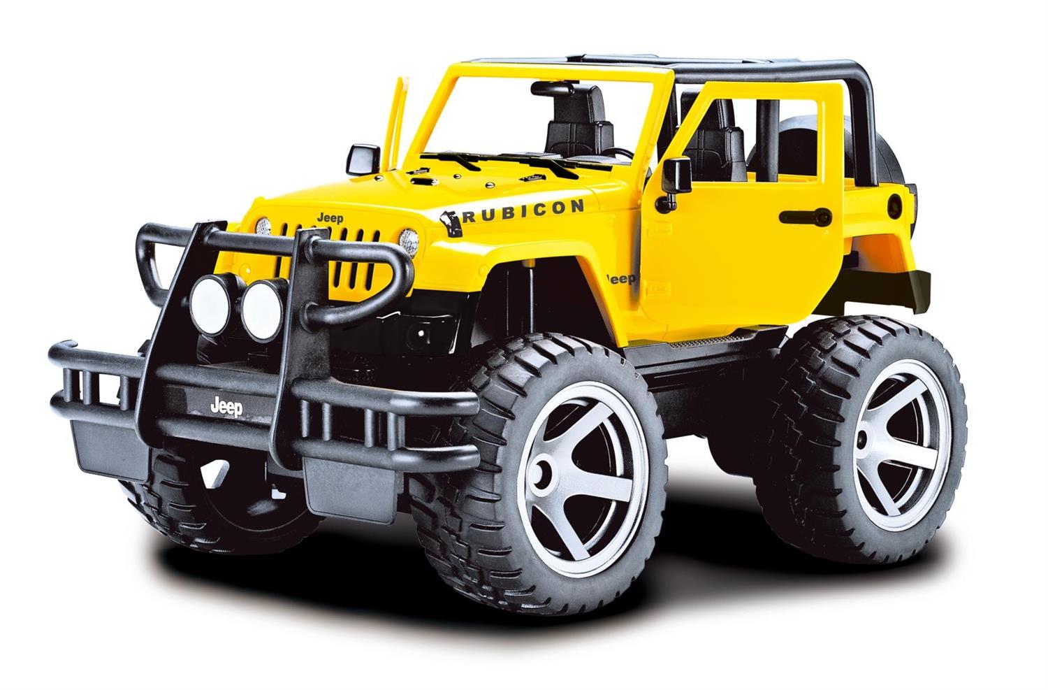 Siva 1:14 Jeep Wrangler - Gelb 100% RTR 2.4G Lizenz RC Automodell Licht Gummibereifung 50550
