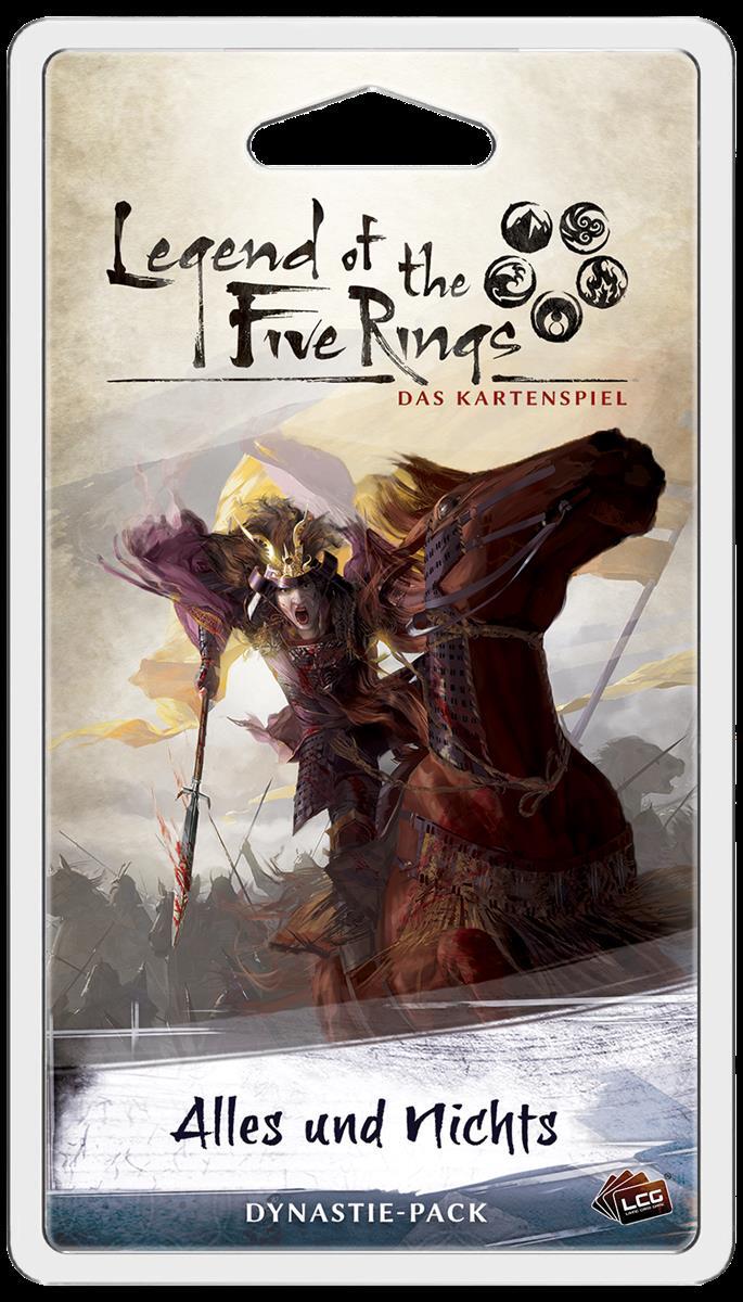 Fantasy Flight Games L5R LCG: Alles und Nichts Dynastie-Pack (Elementar-5) - deutsch 102951