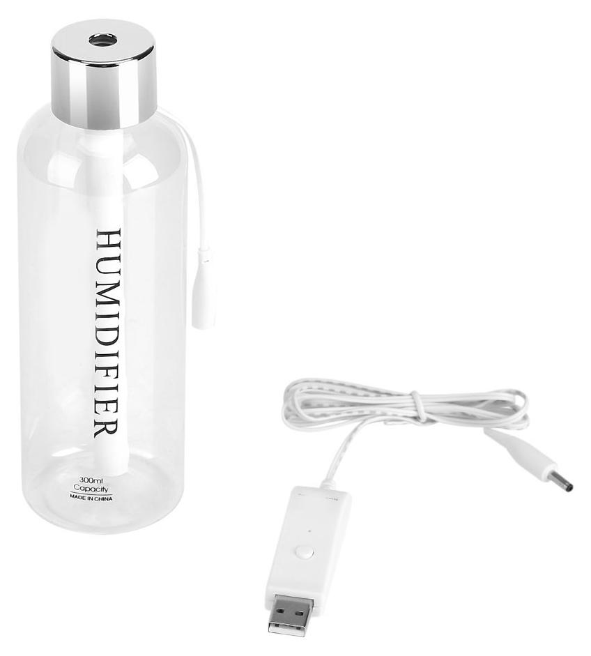 Gistuch 300 ml Mini-Luftverteiler, Nebelhersteller, tragbar, USB-Wasserflasche, Luftbefeuchter, Auto, Zuhause
