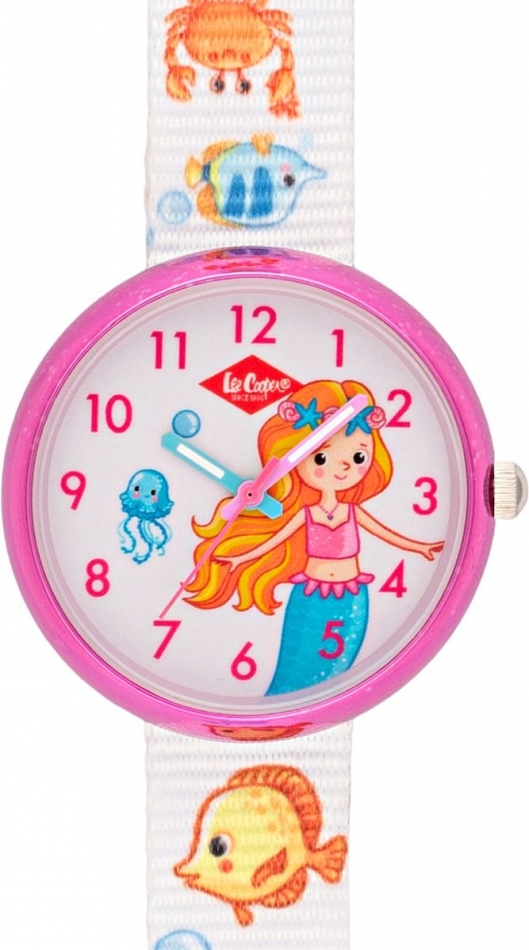 Armbanduhr für Mädchen LEE COOPER LC.K.3.838 in Weiß Fashion als Geschenk