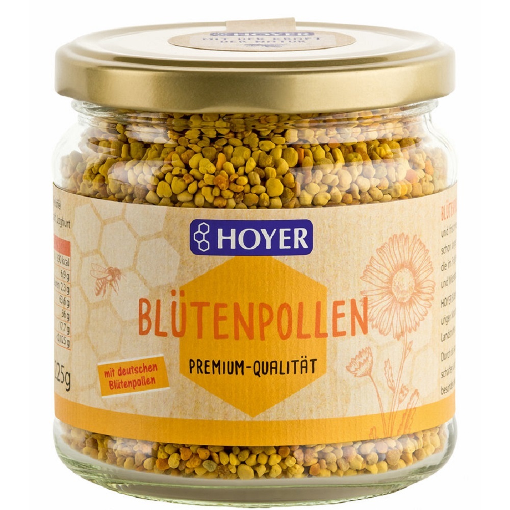 Wilhelm Hoyer Hoyer Blütenpollen | 225 g | | mit deutschen Blütenpollen