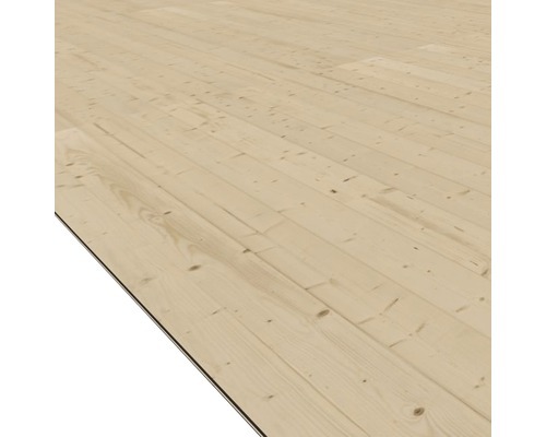 Fußboden Karibu für Sockelmaß 490x310 cm, natur K1.6.00324