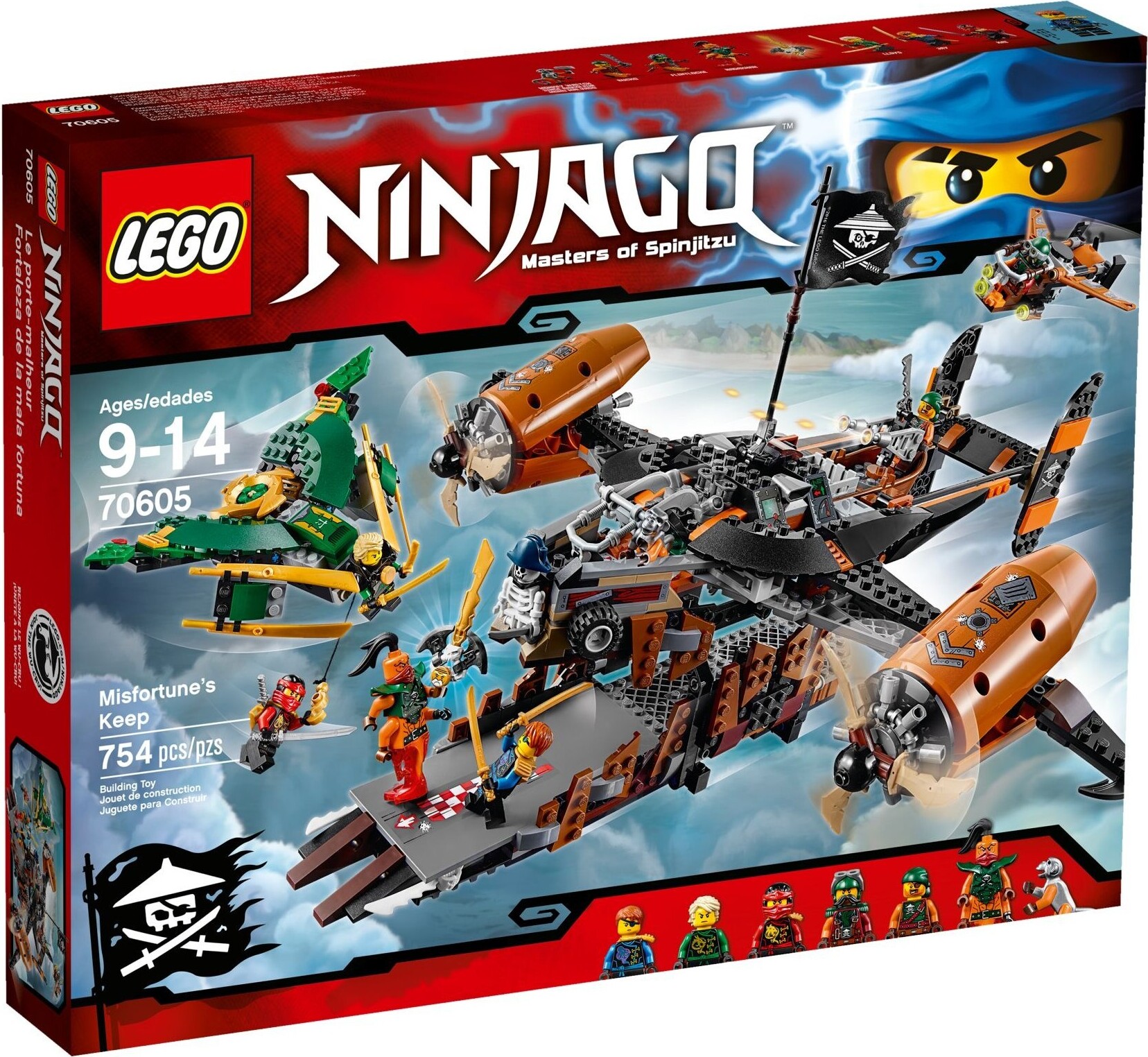 LEGO® NINJAGO™ - 70605 Luftschiff des Unglücks