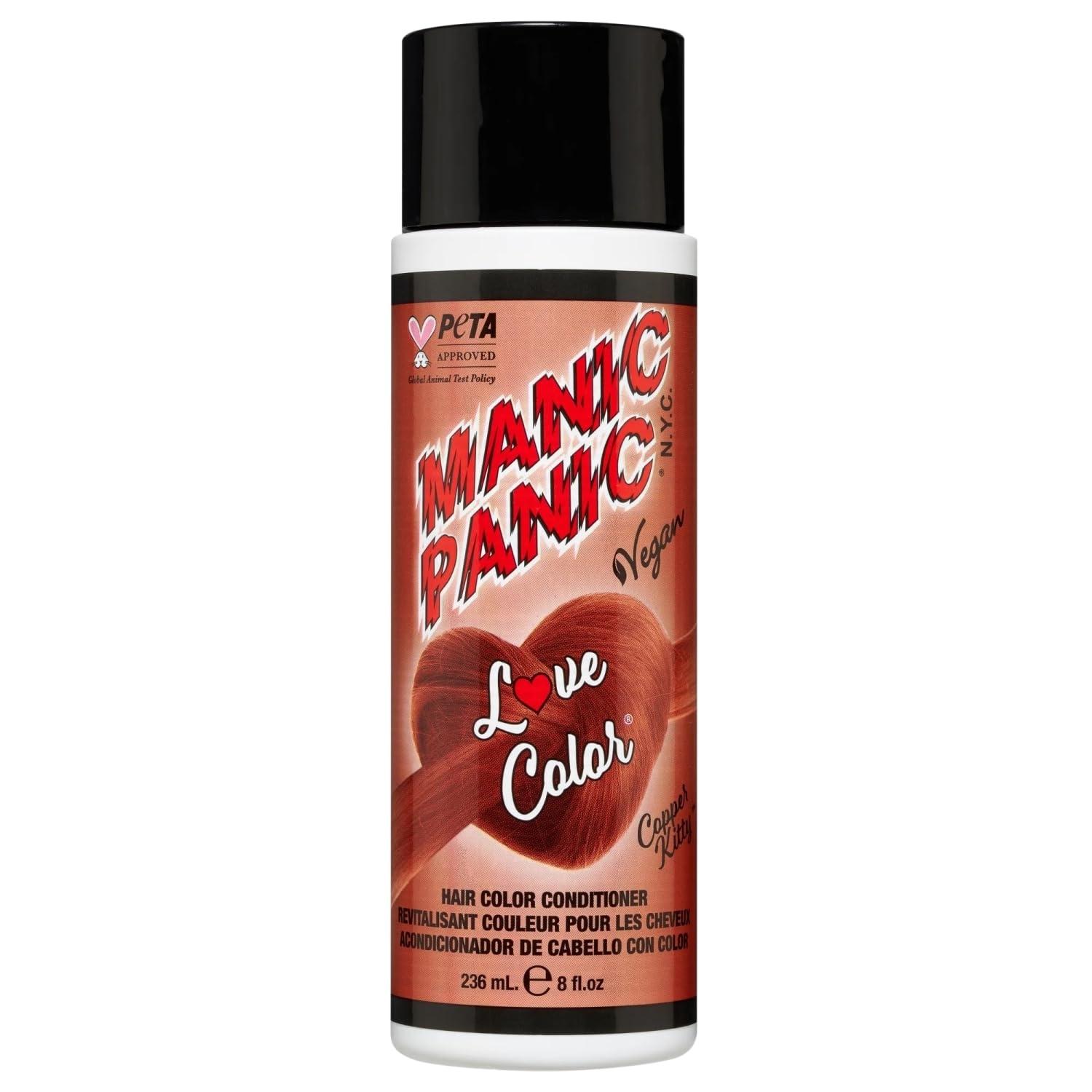 Manic Panic-Love Color Copper Kitty -Conditioner Vegane Spülung zur Farbauffrischung, 236ml