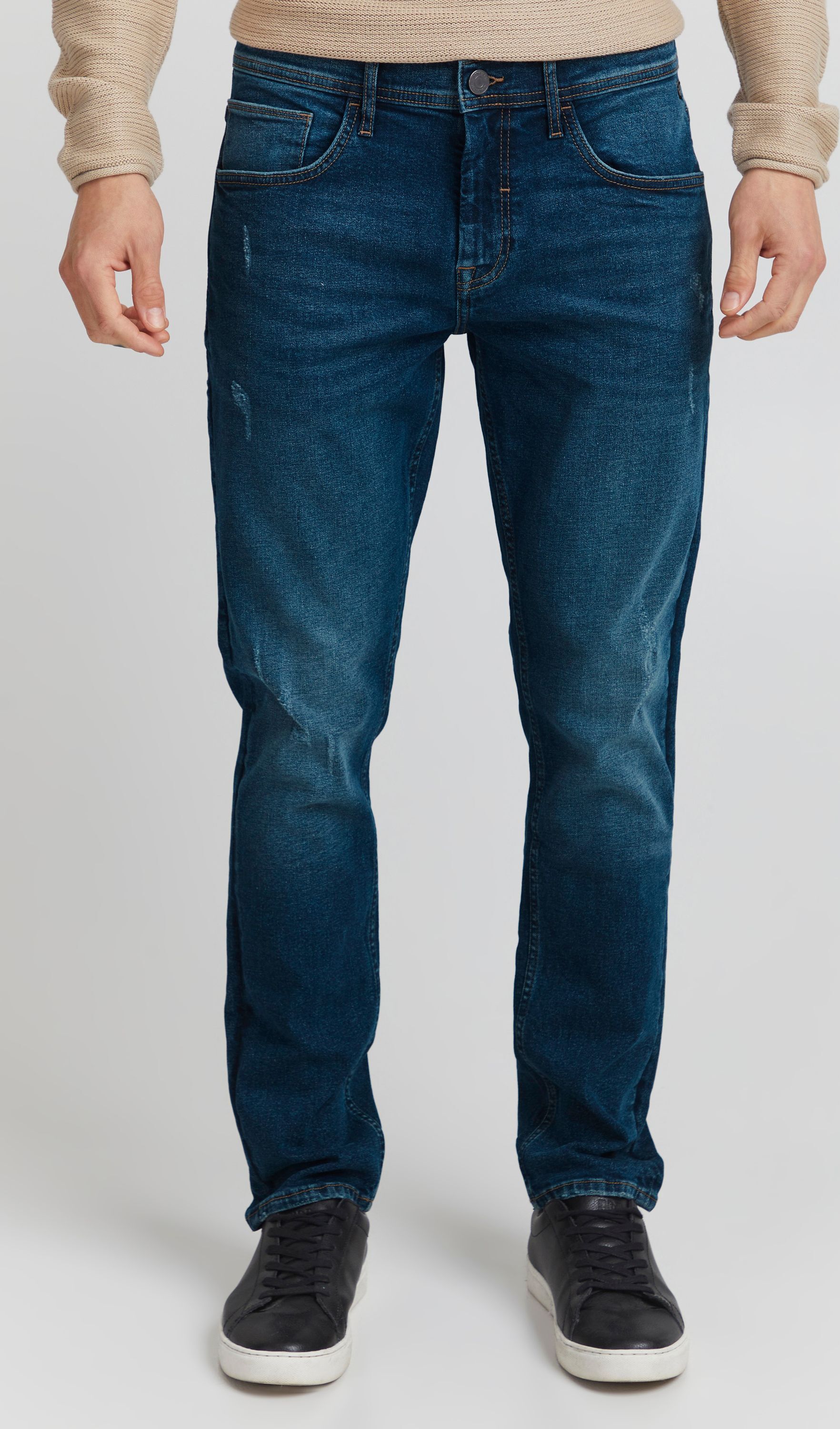 11 Project PRVerner Herren Jeans Hose Denim 5-Pocket-Schnitt Regular Fit